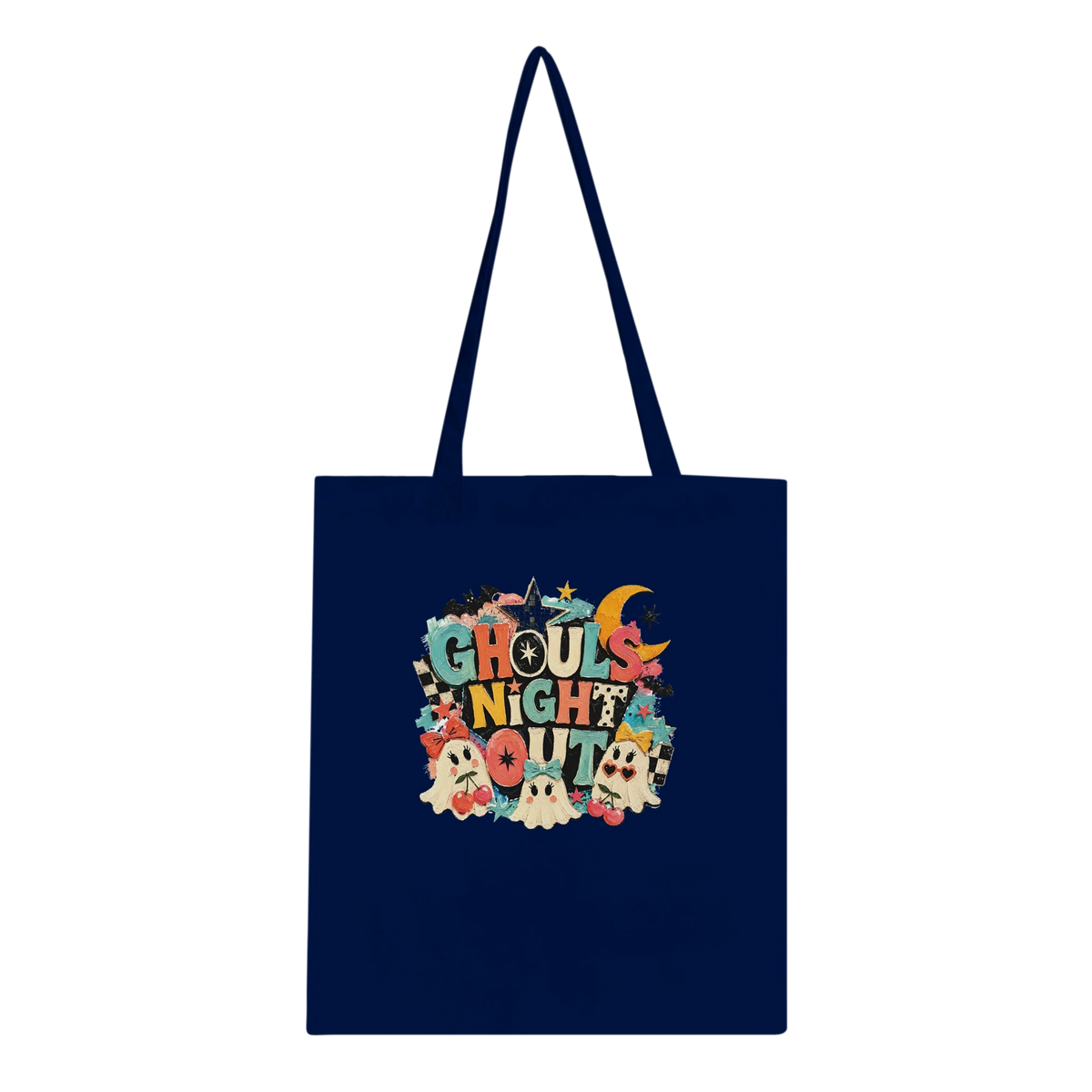 Ghouls Night Out Tote Bag – Eco-Friendly 100% Cotton Everyday Carry