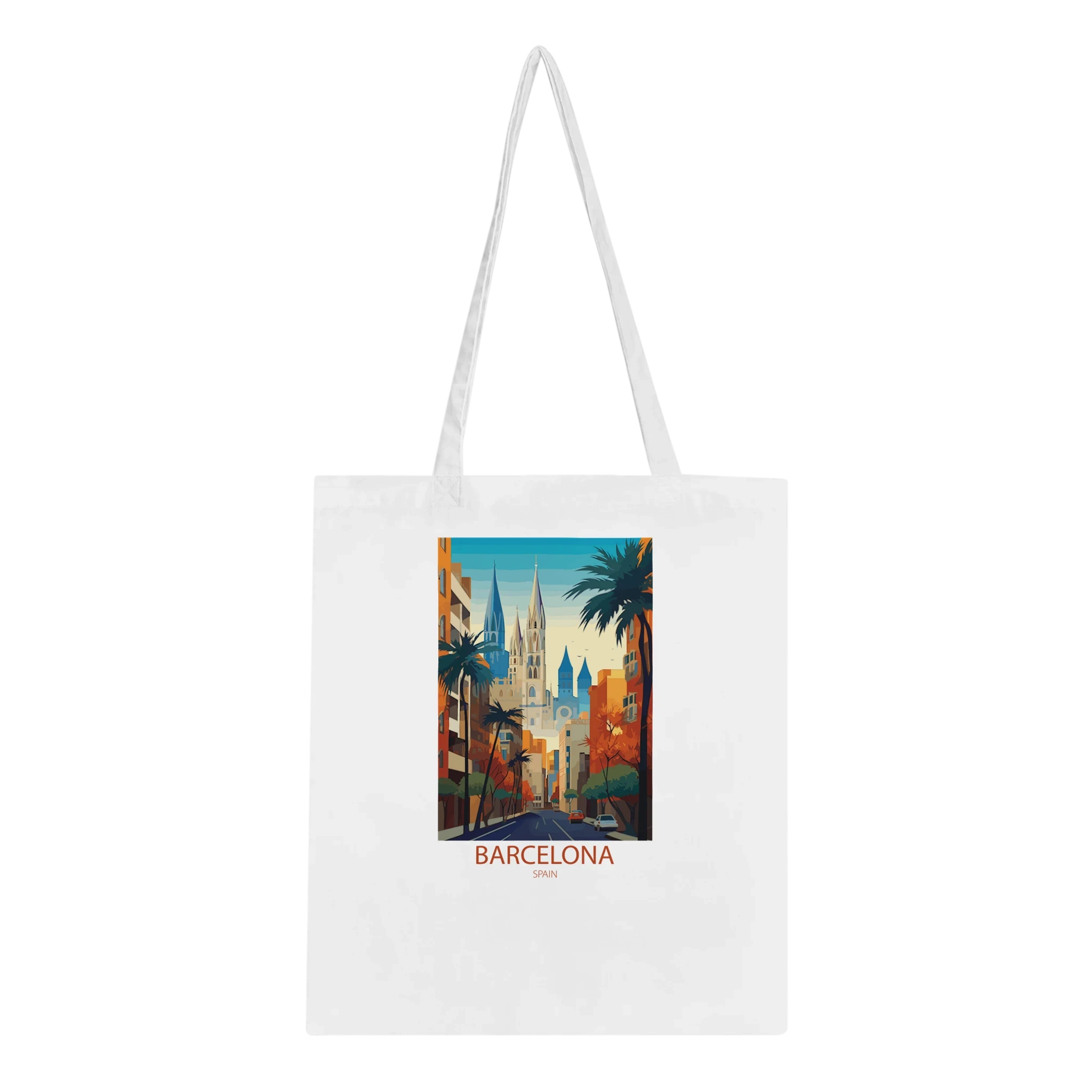 Global Landmarks Cotton Tote Bag – 15 World City and National Park Scenes