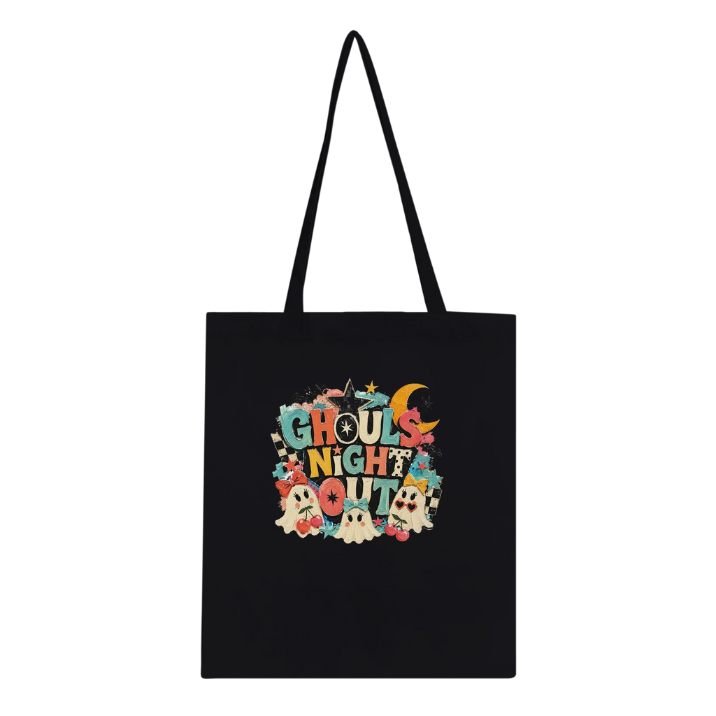 Ghouls Night Out Tote Bag – Eco-Friendly 100% Cotton Everyday Carry