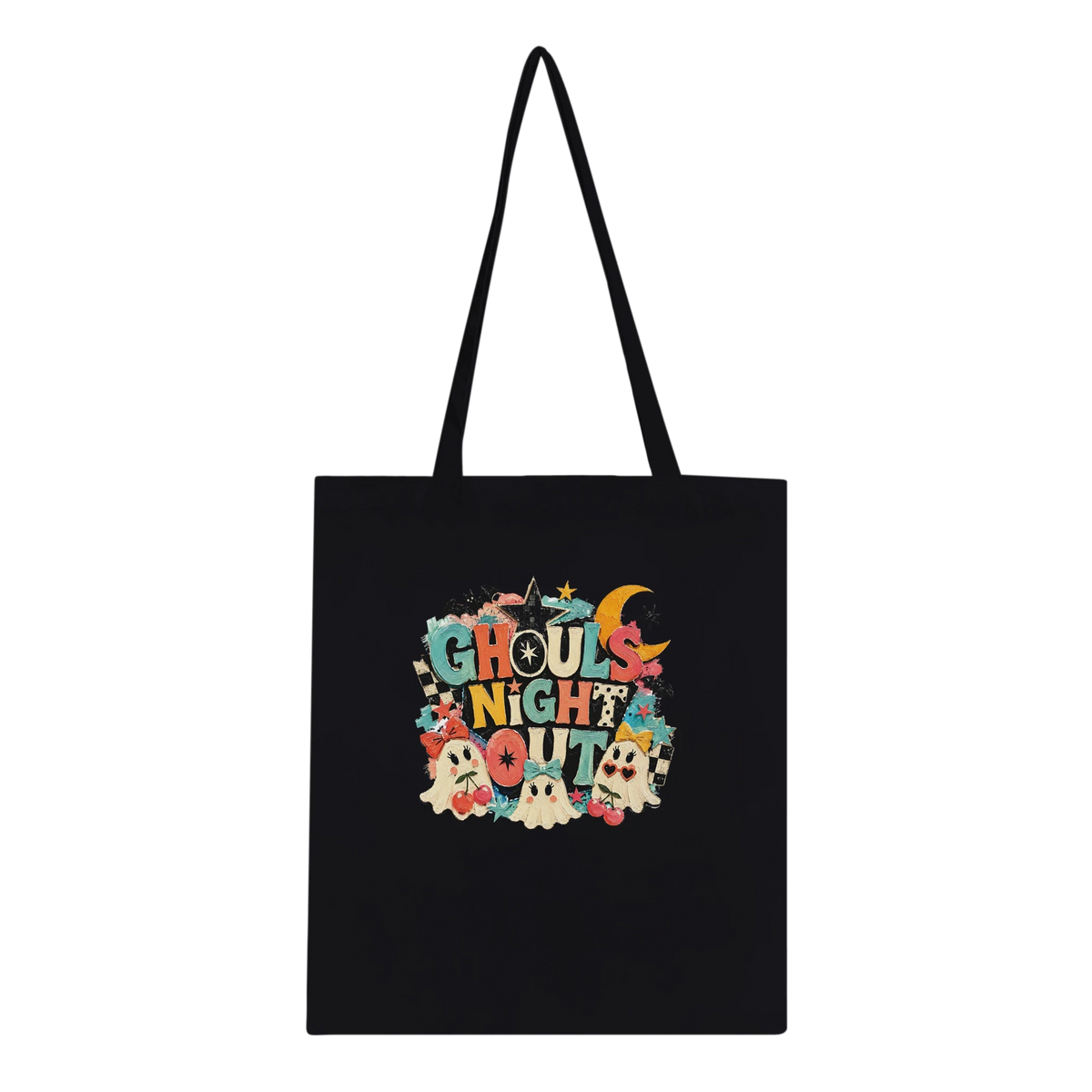 Ghouls Night Out Tote Bag – Eco-Friendly 100% Cotton Everyday Carry