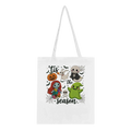 'Tis The Season Nightmare Before Christmas Tote Bag - 100% Cotton Eco-Friendly Shopper