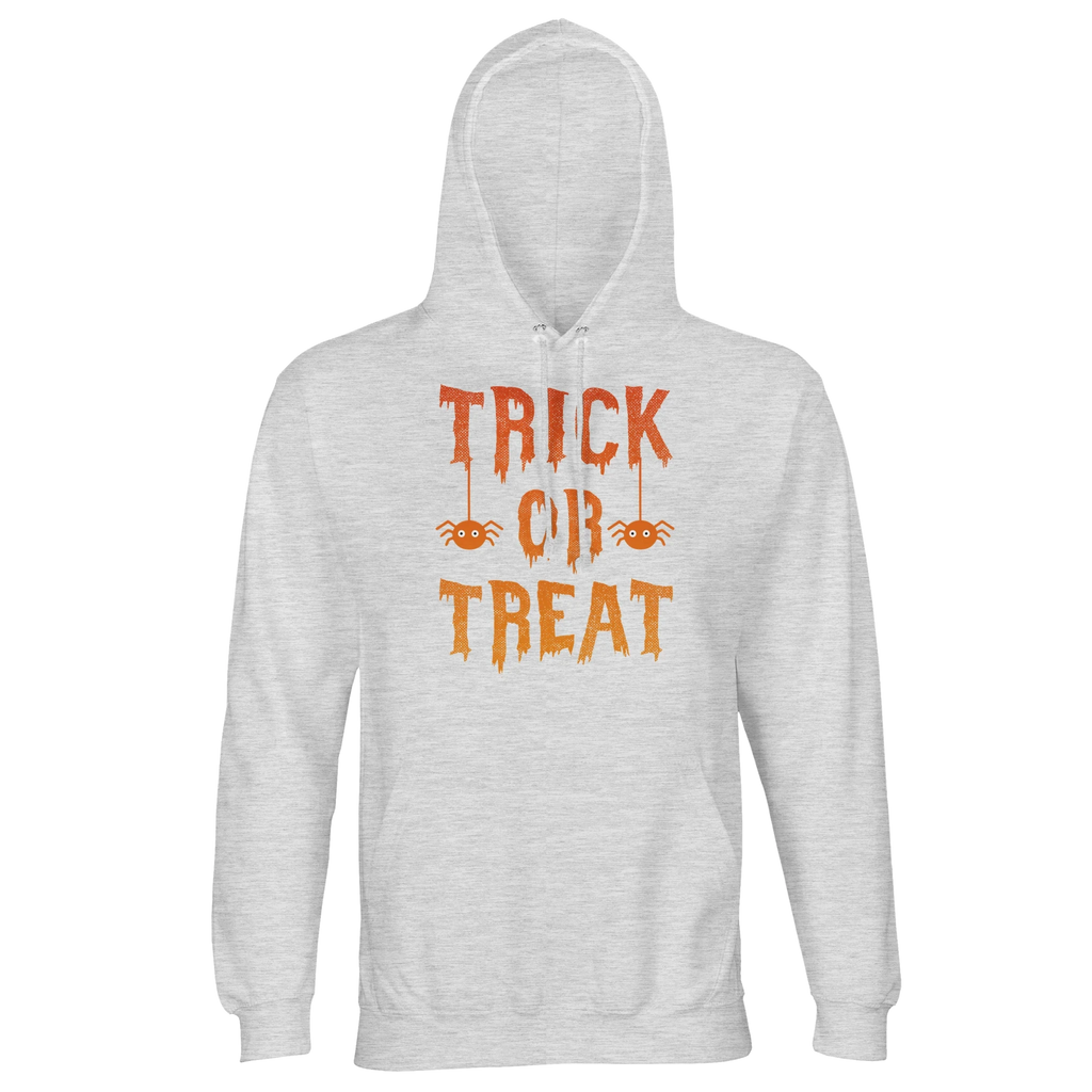 Trick or Treat Unisex Hooded Sweatshirt – Warm Halloween Fleece Hoodie