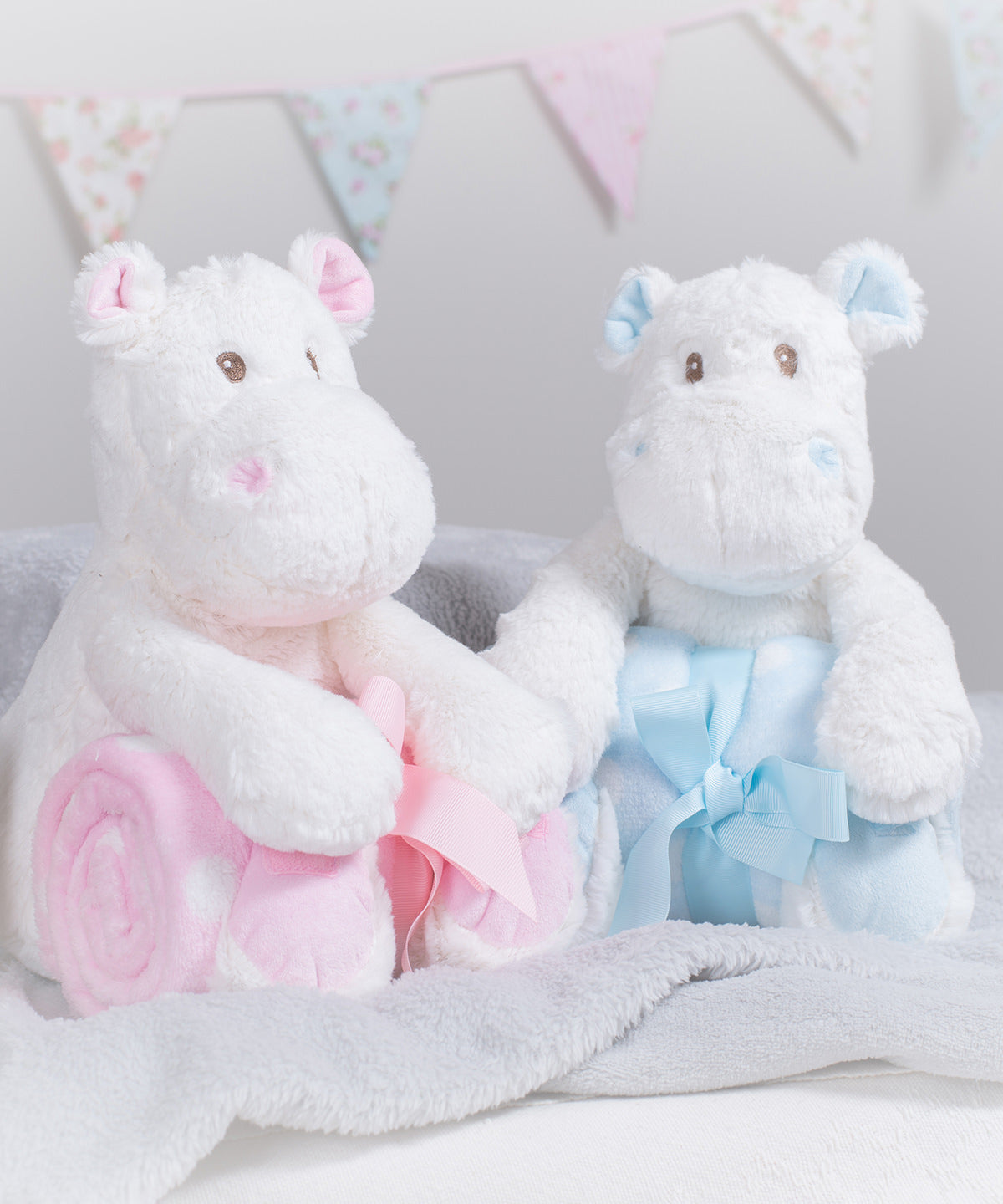 Hippo with blanket