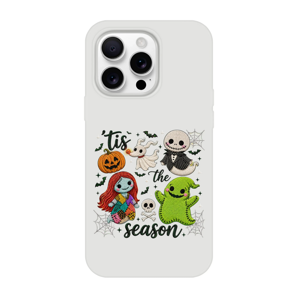 Tis The Season Nightmare Before Christmas Apple Flexi Case - Transparent Protective Shell