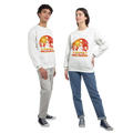 Happy Halloween Sweatshirt - British English Orange Graphic Holiday Crewneck