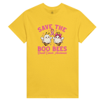 Save the Boo Bees Breast Cancer Awareness Halloween T-Shirt