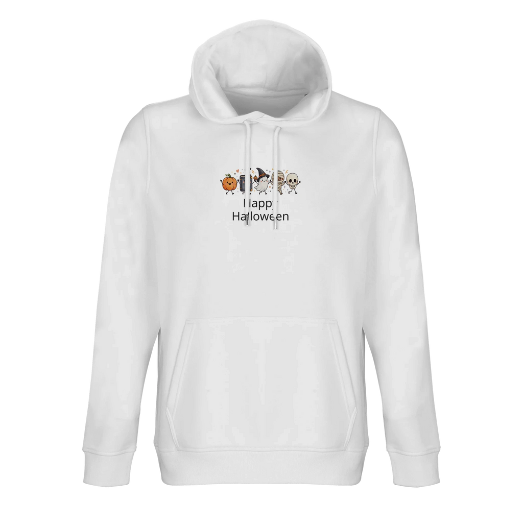 Personalised Happy Halloween Hoodie - Custom Spooky Graphic Pullover