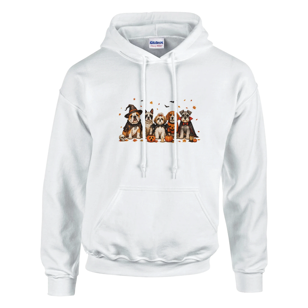 Dog and Cat Halloween Costume Hoodie - Pet Lover Graphic Sweatshirt