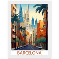 Vintage Style Travel Destination Framed Poster – Premium Wooden Wall Art