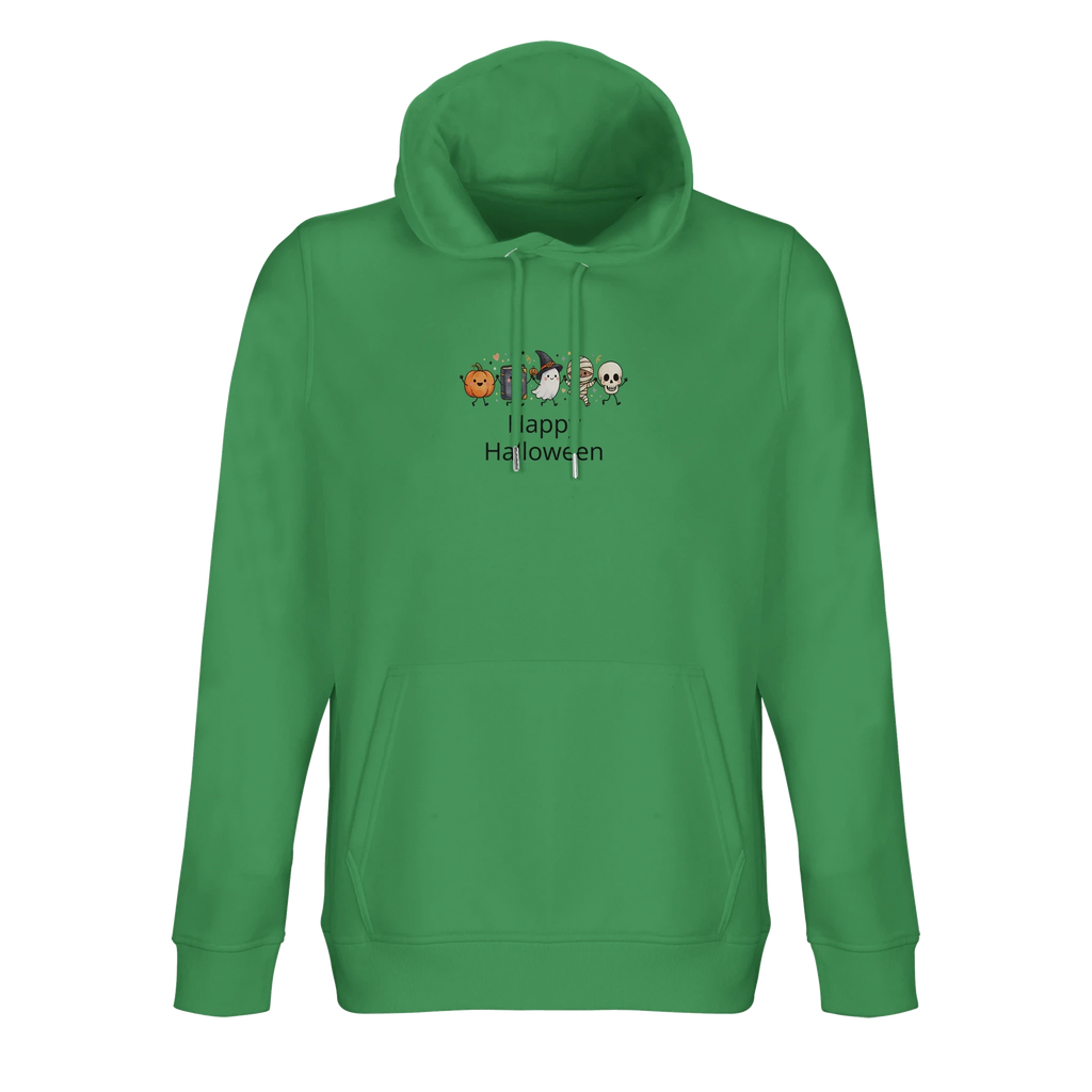 Personalised Happy Halloween Hoodie - Custom Spooky Graphic Pullover