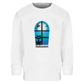Kids Halloween Window Print Sweatshirt – Soft Cotton Blend Jumper