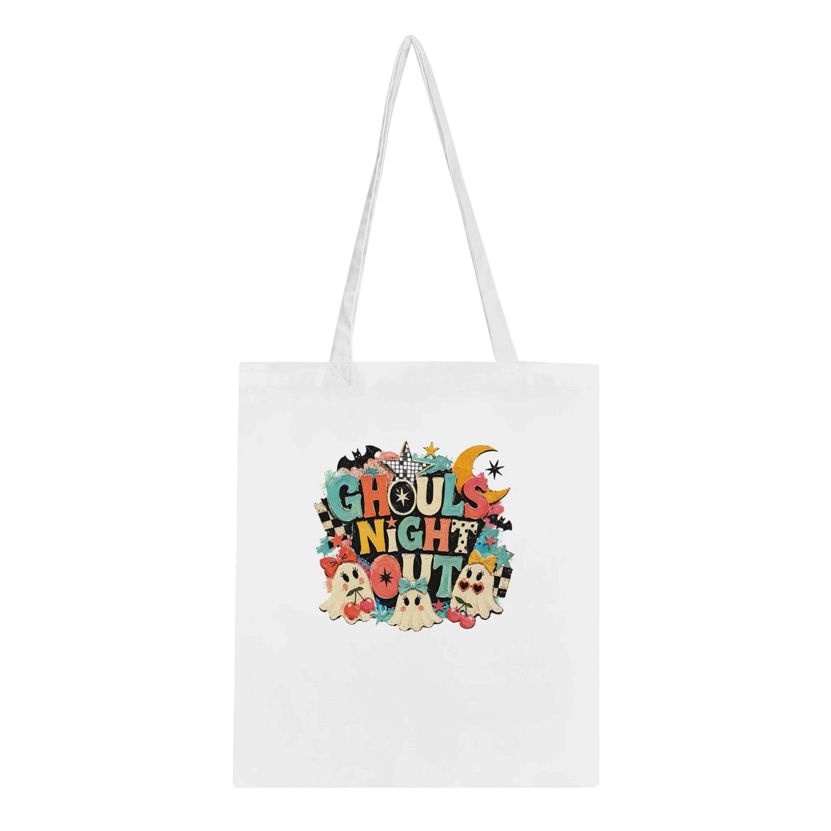 Ghouls Night Out Tote Bag – Eco-Friendly 100% Cotton Everyday Carry