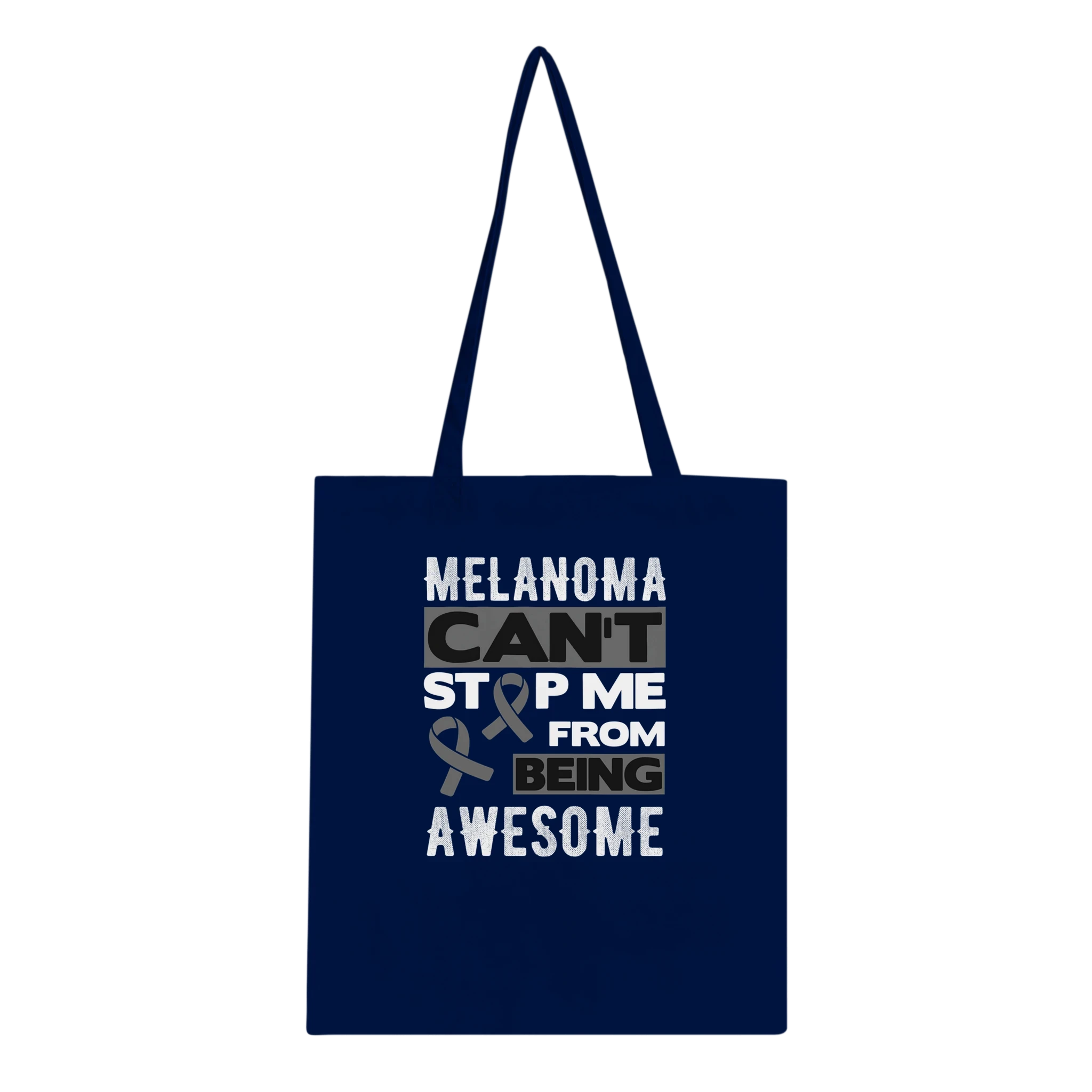 Melanoma Can't Stop Me Being Awesome Tote Bag - Support Melanoma UK
