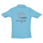 To The Person Behind Me Affirmation Unisex Premium Pique Polo Shirt