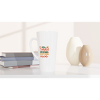 Pumpkin Spice and Everything Nice Latte 17oz Ceramic Mug – Autumn Drinkware