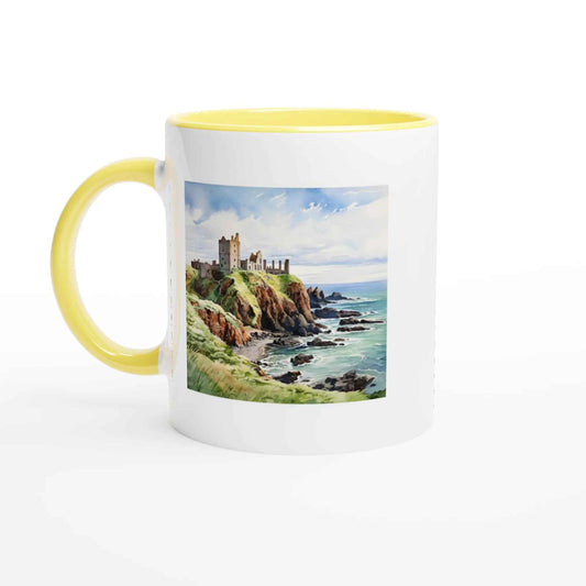 Scotland Watercolour Ceramic Mug – Personalised Scottish Landscape Design