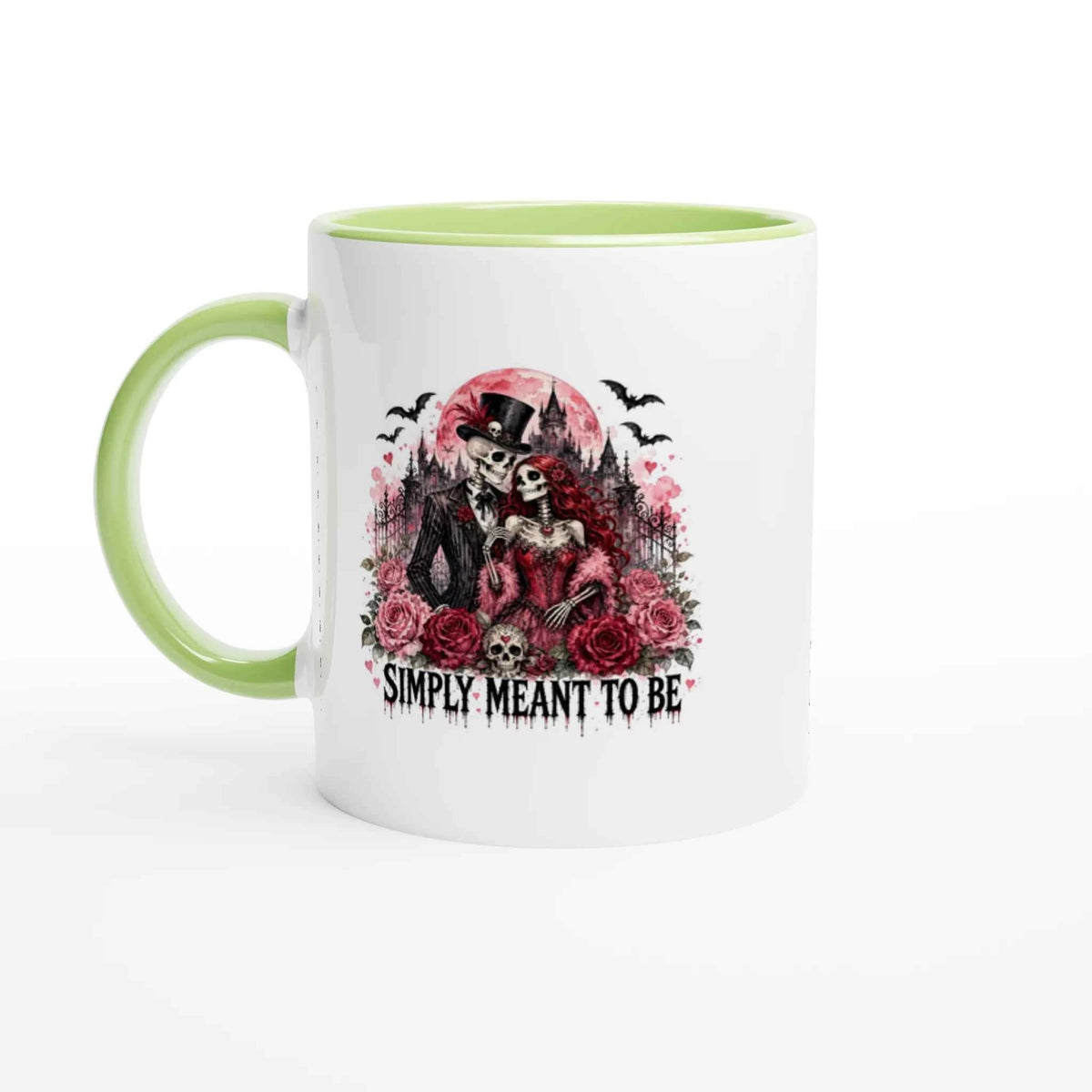 Simply Meant to be Halloween Couple Mug – Ceramic 11oz Drinkware