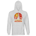 Happy Halloween Sunset Hoodie – Eco-Friendly Unisex Hooded Sweatshirt