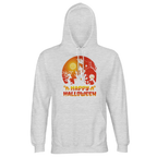 Happy Halloween Sunset Hoodie – Eco-Friendly Unisex Hooded Sweatshirt