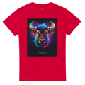 Neon Zodiac Graphic T-Shirt | Heavyweight Cotton Astrology Apparel