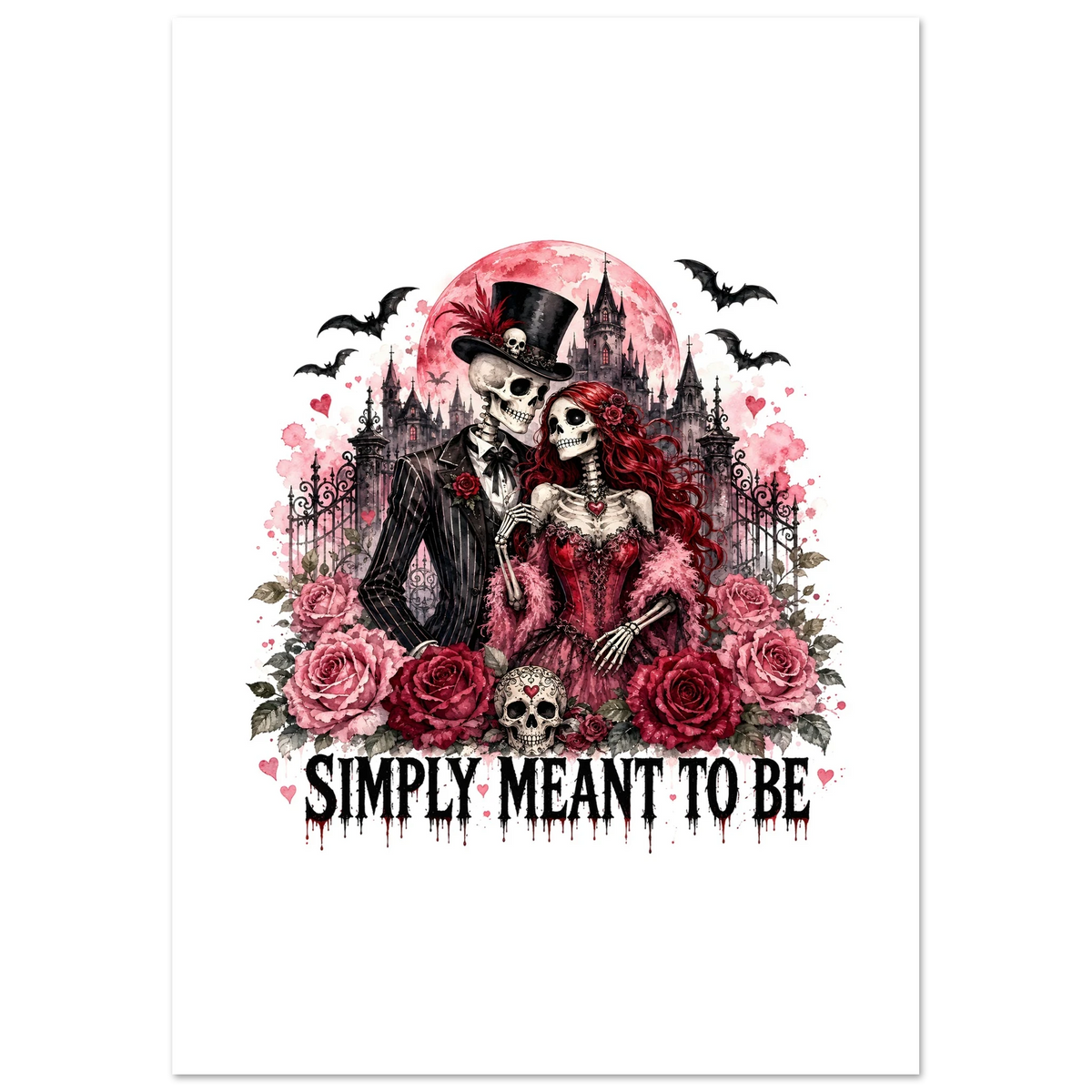 Simply Meant to Be Poster – Premium Semi-Glossy Wall Art