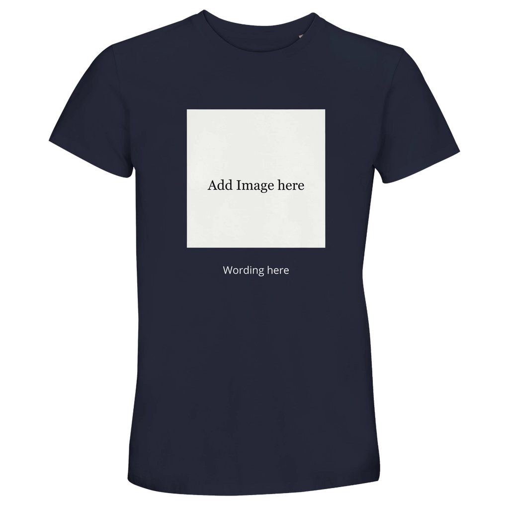 Fully Personalised Unisex Crew Neck T-Shirt - Custom Image and Text