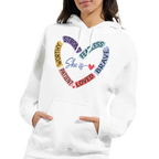She is Heart Affirmation Hoodie – Premium Heavy Blend Comfort