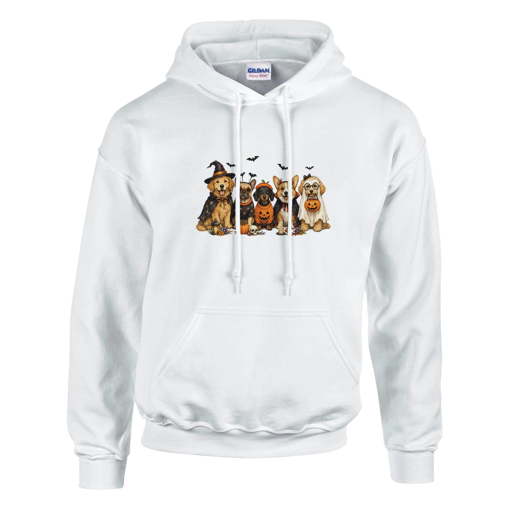 Dog and Cat Halloween Costume Hoodie - Pet Lover Graphic Sweatshirt