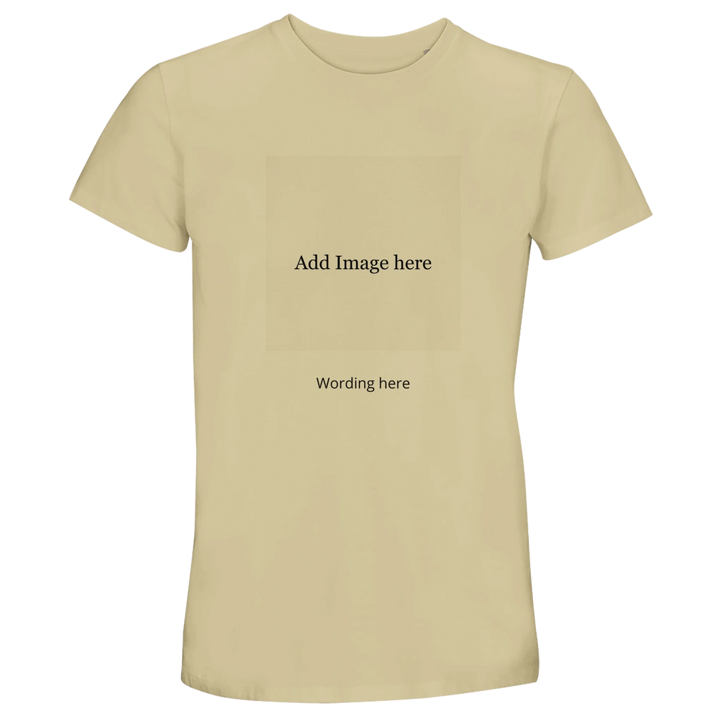 Fully Personalised Unisex Crew Neck T-Shirt - Custom Image and Text