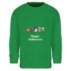 Personalised Cute Halloween Jumper for Kids - Custom Spooky Children's Sweatshirt
