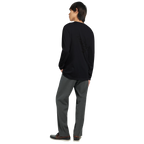 Bat Long Sleeve Halloween T-Shirt – Premium Combed Cotton Crew Neck