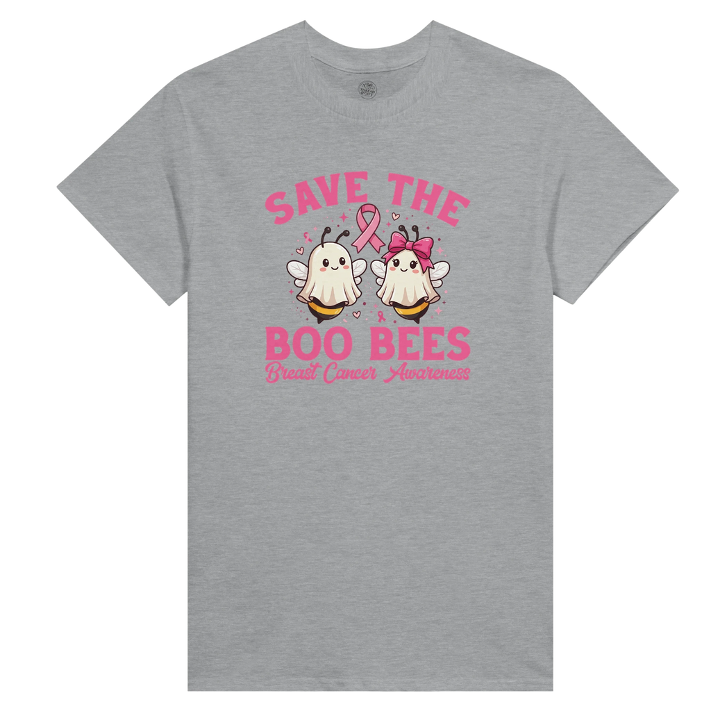 Save the Boo Bees Breast Cancer Awareness Halloween T-Shirt