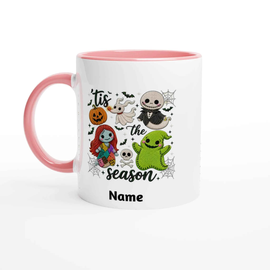 Tis the Season Nightmare Before Christmas Personalised Ceramic Mug