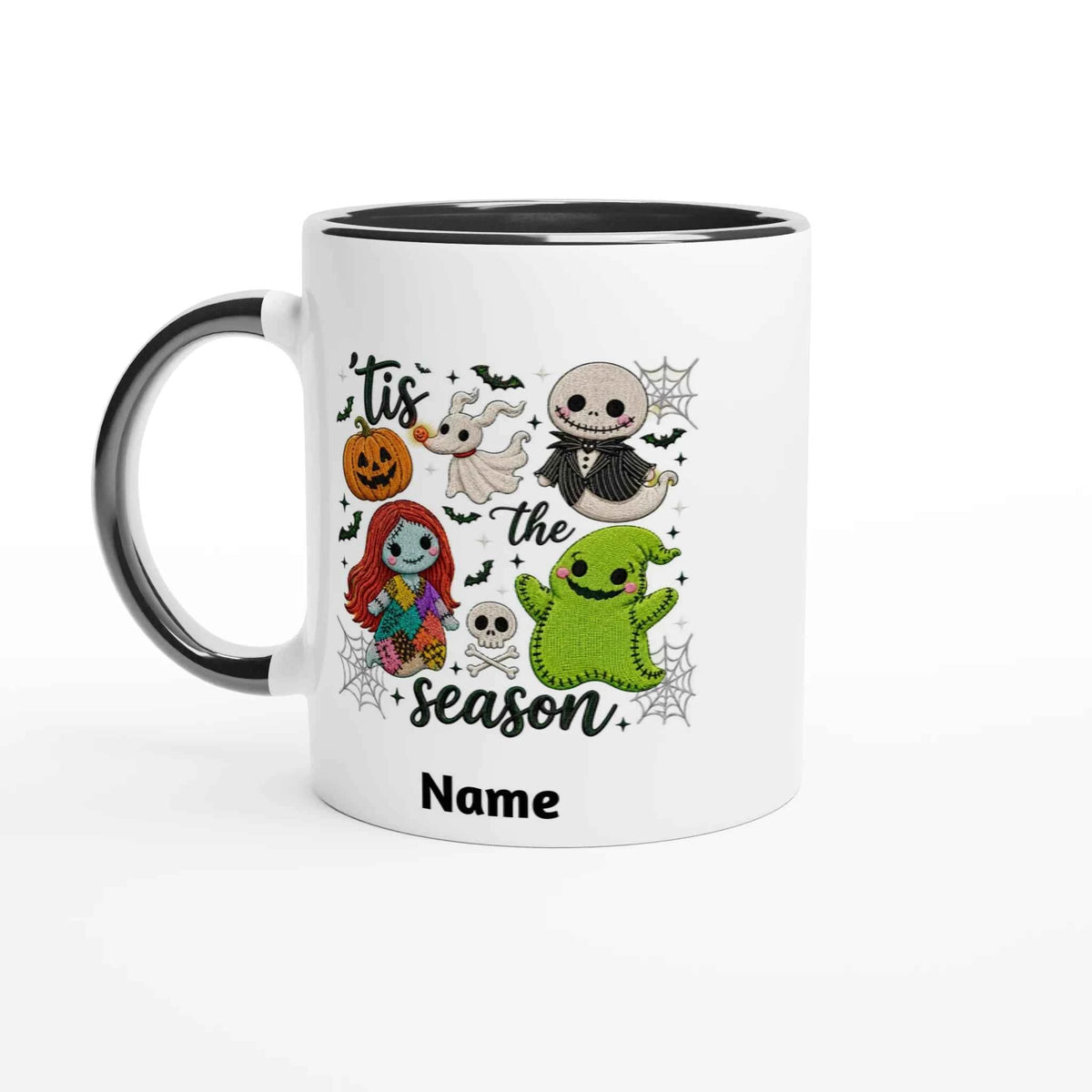 Tis the Season Nightmare Before Christmas Personalised Ceramic Mug